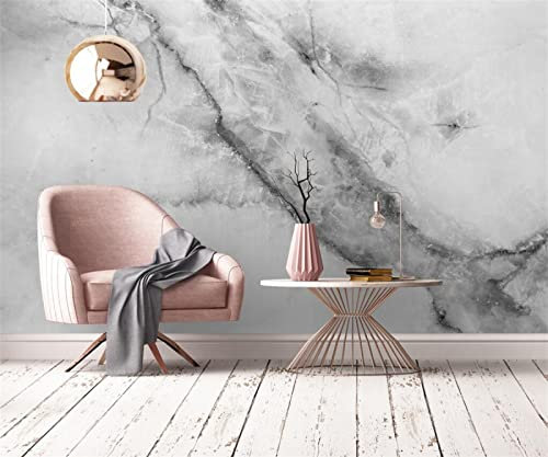 Fotomural Efecto 3D Papel Pintado De Mármol Negro Moderno Líneas Negras Pintura De Pared Sala De Estar Tv Sofá Dormitorio Decoración De Pared 450(W) X315(H) Cm