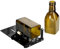 19-teiliges verstellbares Glasflaschenschneider-Set, DIY-Werkzeug, Edelstahl-Schneidemaschinen-Set für Wein, Bier, Likör, Whiskey, Alkohol, Champagner, Flaschenschneide-Set + Sicherheitshandschuhe und