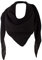FASHION YOU WANT Damen XXL Strick Dreieck Schal mit Reiskorn Strickmuster in Unifarben, Schal, Leichtes Tuch (schwarz)