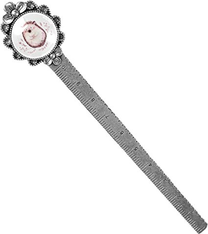 Lesezeichen, Metall-Lesezeichen für Männer und Frauen, Buchliebhaber, Aquarellmalerei, Igel