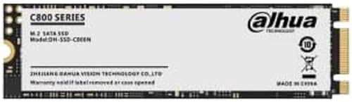 DAHUA 256GB M.2 SATA SSD 3D NAND READ SPEED UP TO 550 MB/S WRITE SPEED UP TO 500 MB/S TBW 100TB (DHI-SSD-C800N256G)
