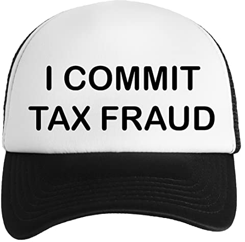 GUNMANTOR I Commit Tax Fraud Jungen Mädchen Baseball Classic Kappe Unisex Einstellbarer Snapback Kids Boys Girls Cap