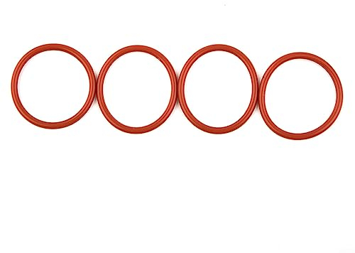 4 Stück Seitenbürstengurt O-Ring Für Neato für Botvac D75 D80 D85 D3 D6 D5 D7 Seitenbürsten-O-Ring Antriebsriemen Durchmesser 24 mm, Innendurchmesser 21 mm, Dicke 2 mm