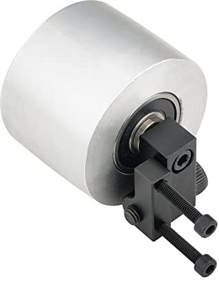 Axaooqeld Belt Sander, Aluminium Wheel, Diversion Wheel, Woodworking, DIY Aluminium Alloy Drive Wheel Assembly