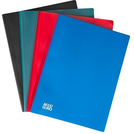 Protège-documents Maxiburo PVC A4-30 pochettes - 60 vues - Lot de 10