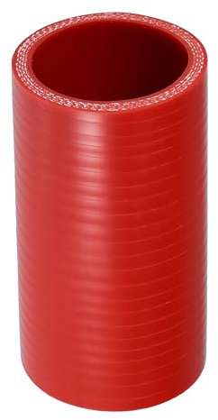 QUARKZMAN 1 Pièce Tuyau en Silicone Rouge pour Voiture 45mm (1,77) ID 100mm (3,94) Longueur 0 Degré Tuyau de refroidissement- Universel