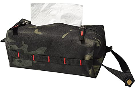 Lembeauty Camping Toilettenpapier Tasche | Wasserdichter Hängender Camping Toilettenpapierhalter | Hängende Aufbewahrungsbox Mit Taschentuchbezug | Campingzelt Outdoor Camping Wanderzubehör