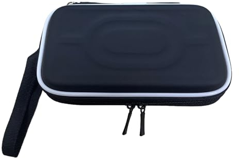 Hzycwgone Tragetasche für Nintendo Gameboy Advance Color Pocket GBA/GBC/GBP/DS Lite/NDSL/NDSi,Reise Tragen Hart Tasche Hülle für GBA/GBC/GBP/DS Lite/NDSL/NDSi(Schwarz)