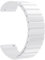 FiiMoo Ersatzarmband Kompatibel mit Garmin Venu 3/2, Forerunner 265/255, Vivoactive 4 - 22mm Magnetisches Uhrenarmband, Verstellbar - Weiß