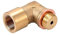 Lambdasonde Auto 90 Grad Messing M18x1,5 O2 Lambda Sauerstoff Sensor Extender Spacer Adapter mit Dichtung