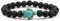 ILESTDG Club Ocean Turtle Tracking Bracelet,Armband mit Schildkröte，Club Ocean Schildkröten Armband (Schwarz,19cm)