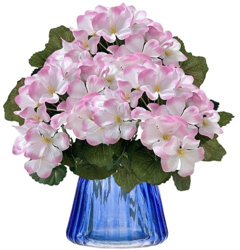 astylishome Faux Flower Arrangements Artificial Flowers - Fake Plant Indoor 3PCS for Bouquets Home Garden 4706