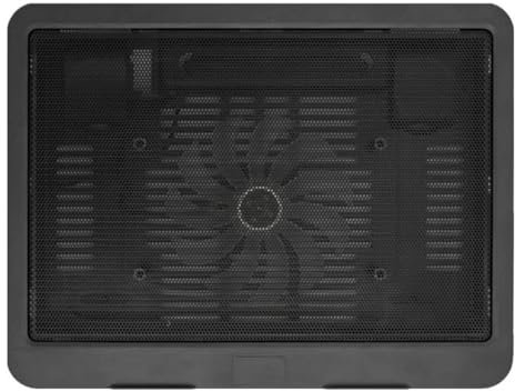 mophrati Laptop Cooling Pad Tool Professional Thin Cool Bottom Pads Bottom Stands Metal Fan Cooler Stand Computer Fitting