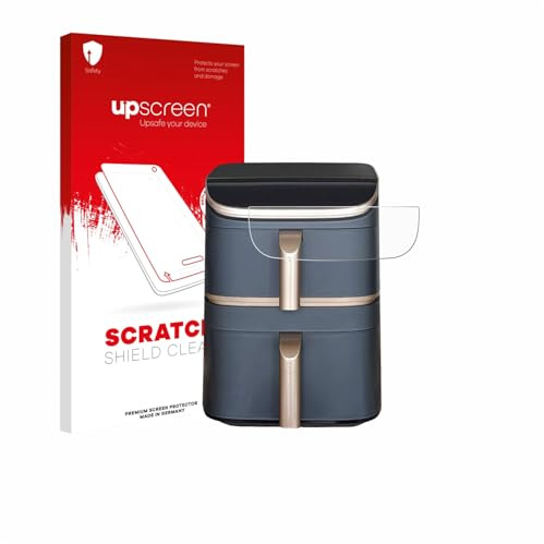 upscreen Schutzfolie für Cosori Turbo Tower Pro | Transparenter Displayschutz Made in Germany Kristall-Klar Kratzschutz Anti-Fingerprint