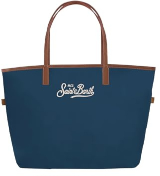 Saint Barth Mc2 Donna Borsa A Spalla CB0002 Poliammide Blu Taglia Unica