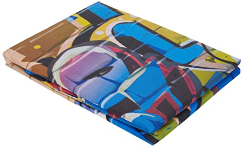 Good morning bettwäsche Graffiti, 100% Baumwolle, 135x200 cm, Multi, 200 x 135 x 0,5 cm
