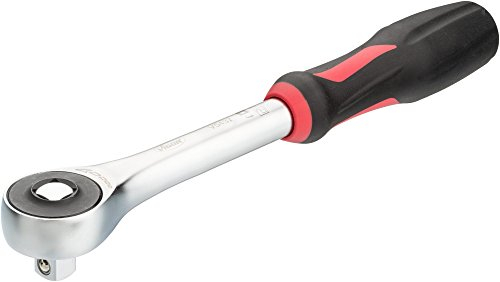 Vigor Chicharra reversible, 360 grados giratorio mango, Schalk cuadrado para izquierda y Derecho operativos, cuadrado, V5437