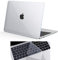 FINDING CASE Macbook Air Case A1932 13-inch with Retina Case - Glossy Crystal hard Case + UK/EU layout Silicone Keyboard Cover Crystal Clear