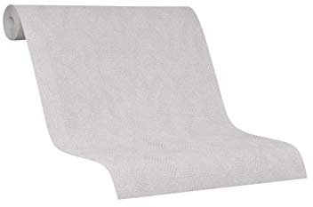 marburg Tapete Beige Uni Dreiecke Formen für Schlafzimmer Wohnzimmer oder Küche Made in Germany 10,05 x 0,53m Avalon 31620