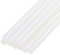 sourcing map Mini Hot Glue Sticks for Glue Gun 0.27-inch x 4-inch White Glitter 10pcs