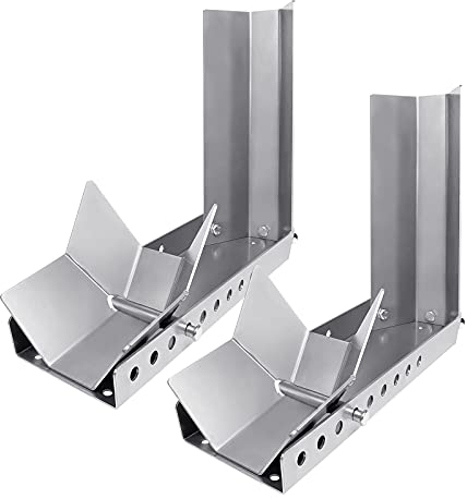 UISEBRT - 2 supporti di carico per motocicletta per ruota anteriore, 60 x 16 cm