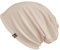 WANSSY® Damen Herren Unisex Uni Farbe Beanie mit Sternchen Fashion Einheitshröße Kopfbedeckung (Creme)