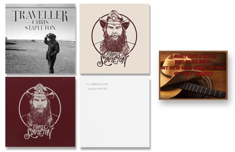 Chris Stapleton Complete Studio Album Discography (Traveller / From a Room 1&2 / Starting Over) with art card