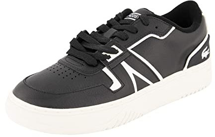 Lacoste 45sma0126, Zapatillas Cortas Hombre, Blk Wht, 43 EU