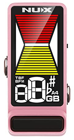 NUX NTU-3 Flow Tune Gitarren-Pedal-Stimmgerät, Pink