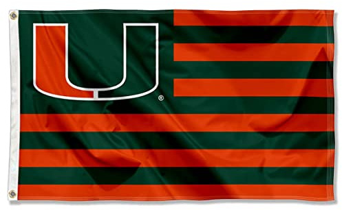Hurricanes Nation Stripes 3x5 Banner Flagge