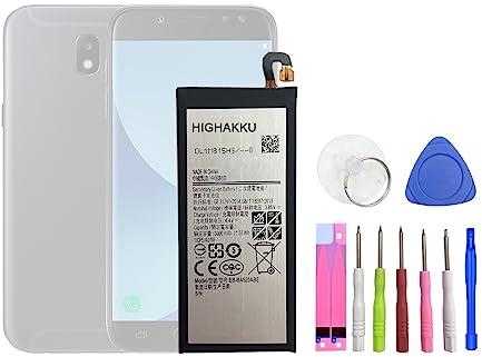 Batterie de Remplacement EB-BJ530ABE EB-BA520ABE Compatible avec Samsung Galaxy J5 2017 J530 SM-J530F & A5 2017 SM-A520 with Tools