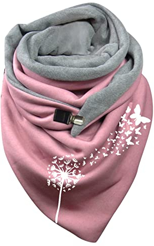 Schal Kinder Mädchen-Schal Loop Blau Poncho Tuch Damenschal Schwarz Dreieck Dreiecksschal Dreieckstücher Grau Flauschig Dreieckschal Loopschal Halstuch