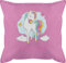 Kissen 50x50 - Einhorn mit Name personalisiert Geschenk Unicorn I Einhörner Kinder Geschenk - 50 x 50 cm - Pink - personalisierte Geschenke einhornkissen Unicorns personlisierte kopfkissen