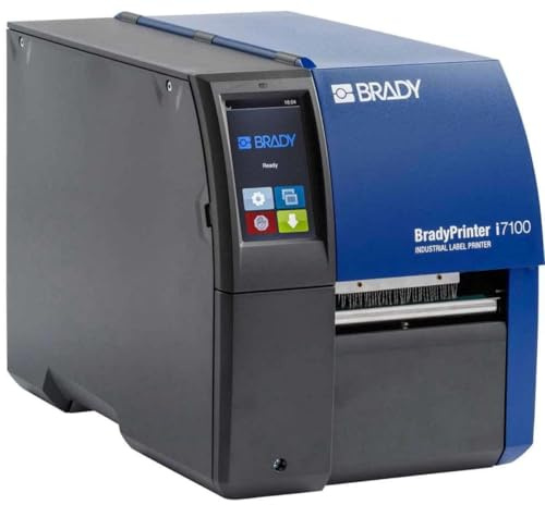 Brady , Printer i7100-300-EU, Thermotransferdrucker, MAX, Breite 110 mm, 300 DPI, USB, Seriell, Parallel, LAN, WLAN (Opt, mit -Netzwerkkarte) (149046) Marke: