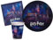 Partygeschirr Party-Set Harry Potter Hogwarts Castle für 8 Personen (36 pcs: 8 Pappteller Ø23cm, 8 Pappteller Ø18cm, 8 Becher 250ml, 20 Servietten 33x33cm) aus eco-friendly kompostierbarem Papier