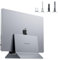 PULWTOP Supporto Verticale per Laptop, Supporto pc portatile Compatible con MacBook Air & Pro, Mac Mini, iPad, and other any laptops, Desk Stand Supporto macbook in alluminio
