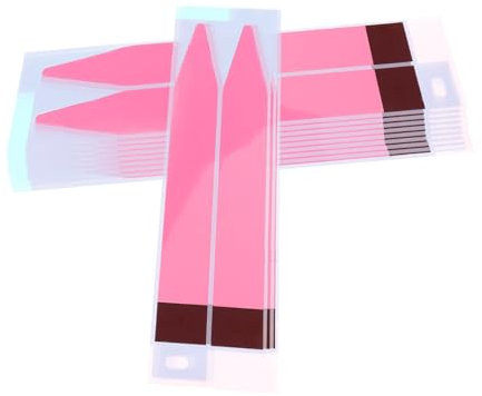 SKISUNO Battery Replacement Stickers Battery Back Strips for Mobile Phone 24Pcs Strong Adhesive Tape Anti-Static Easy Apply Replacement Fixing Repair Kit