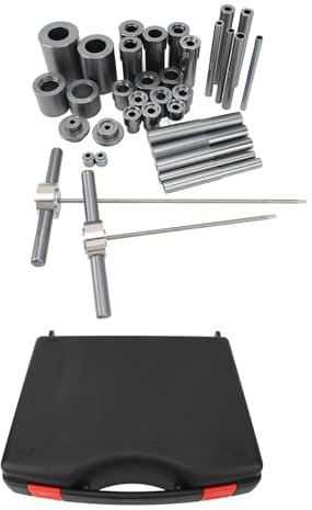 flexman 35 Teiliges Fahrradlager Press Set, Aluminiumlegierungs Fahrradnaben Achsen Installations Entfernungsset, Fahrrad Softtail Rahmen Wendepunkt Lagernaben Montagewerkzeug