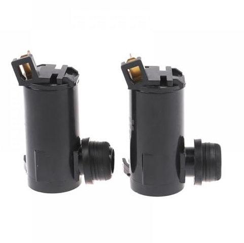 HNJFXCRO Moteur Universel de Jet d'eau de Pompe de Lave-Glace de Pare-Brise de Voiture de 12V 24V Compatible avec des véhicules compatibles(24V)