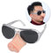 VALICLUD Halloween Party Favor Brille Witz Sunes Witz Witz Schwein Neuheit Sonnenbrille Erwachsene Party Kostüme Silber