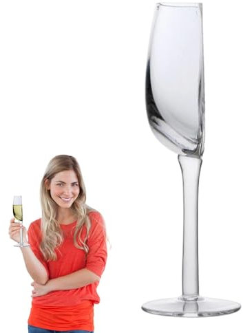 Genérico Media Copa De Vino, Media Copa De Vino Tinto, Copa De Vino Creativo, Media Taza De Vino Tinto De Tallo Largo Para Los Amantes Del Vino Vasos De Vino Transparentes De 140 Ml