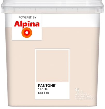 Alpina PANTONE Sea Salt – Wandfarbe im PANTONE-Farbton – 5 Liter
