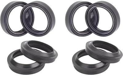 Joints anti-poussière et huile for fourche d'amortisseur avant 30 x 40,5 x 10,5 mm, for SC125 JS125-6C JS SC 125 for Booster Spirit 50(4pc Seal 4pc Cover)