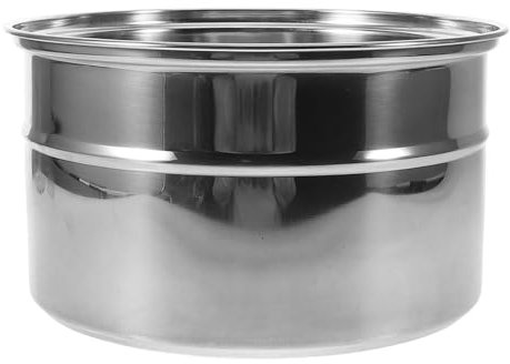 UKCOCO Liner-Zubehör Wärmer Büfett kommerziell elektrischer Indoor-Grill Warmhalteplatte Serviergestelle für warme Speisen tragbare Kochplatte Sieb Rostfreier Stahl Silver