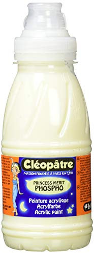 Cléopâtre - PAM250-PHO - Peinture Acrylique Phosphorescente Princess Mérit - 250 ml