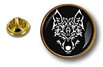 pin Button pins anstecker Anstecknade Motorrad no Club Wolf Biker r2