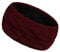 Women Ear Warmer Headband Fleece Lined Winter Warm Knitted Thick Hairband Thermal Headbands Elastic Hair Wrap (Wine Red)