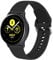 ZGCE Armband Kompatibel mit Samsung Galaxy Watch Active/Active2 40mm/44mm Armband, 20mm Weiche Silikon Ersatz Uhrenarmband für Samsung Galaxy Watch 42mm / Galaxy Watch 3 41mm (L,Schwarz)