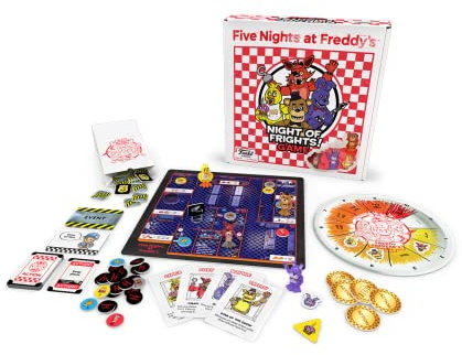 Funko - Five Night's at Freddy's (FNAF) - Nights of Fright Board Game, 2-4 Players, Family Game