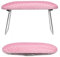 krofaue Nail Arm Rest,Professional Microfiber Leather Nail Hand Rest Stand Arm Rest for Acrylic Nails Cushion Hand Holder with Non-slip —Nail Technician Use Must Have（Pink）